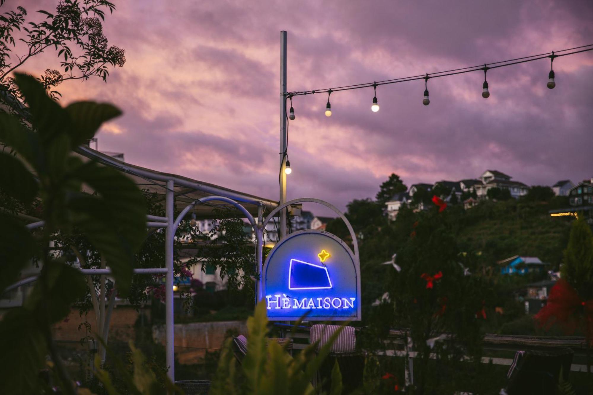 He Maison Boutique Stay & Cafe Da Lat Exterior foto